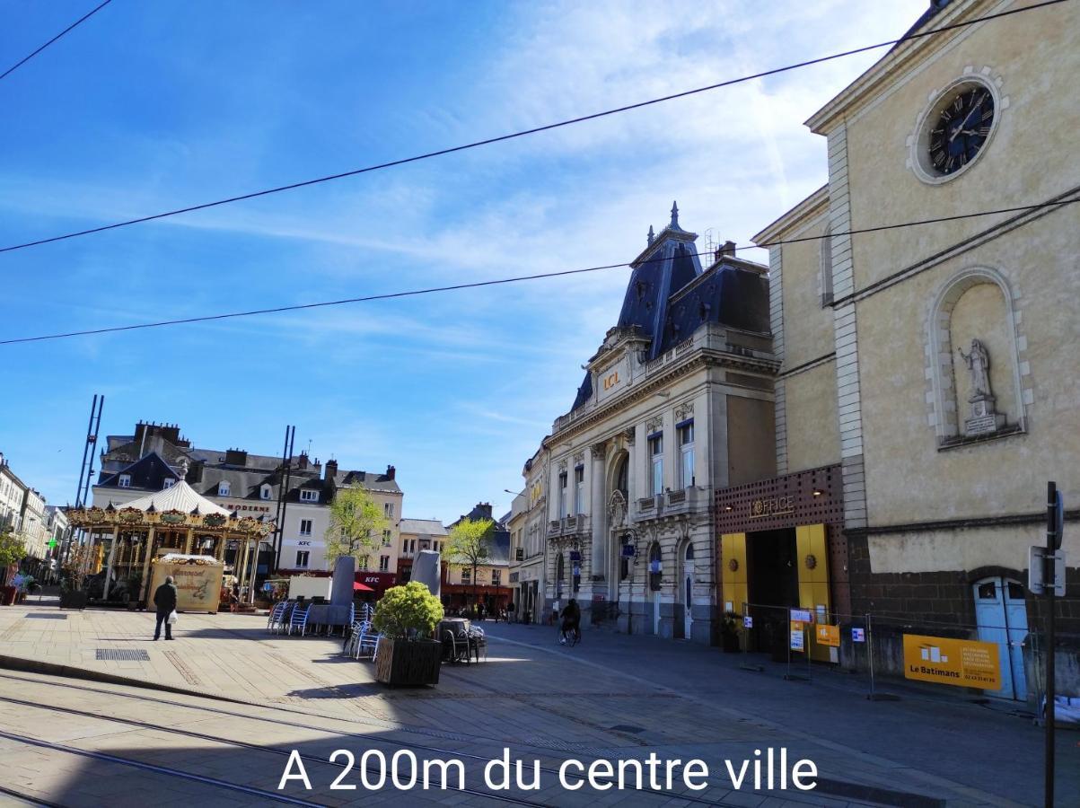 Duplex Appartement 70M2 Atypique Au Coeur Du Mans Le Mans Luaran gambar
